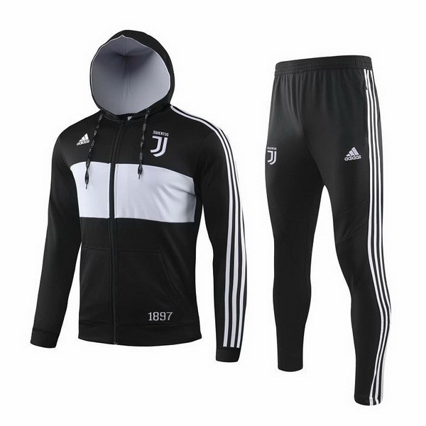 Trainingsanzug Juventus 2019-20 Grau Schwarz